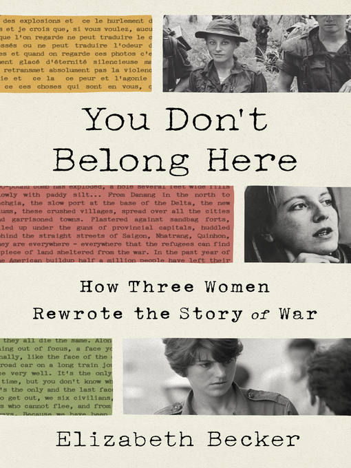 Title details for You Don't Belong Here by Elizabeth Becker - Available